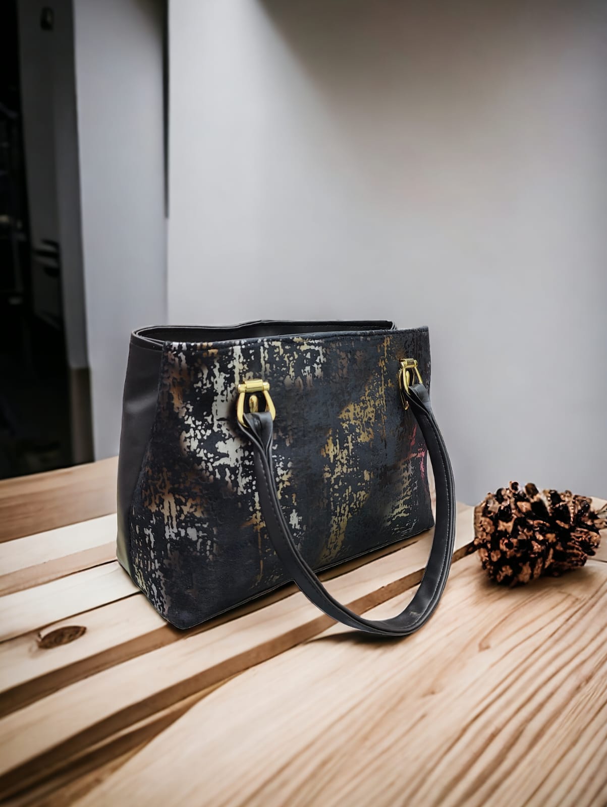 Turkish Double Zipper Woman Hand Bag