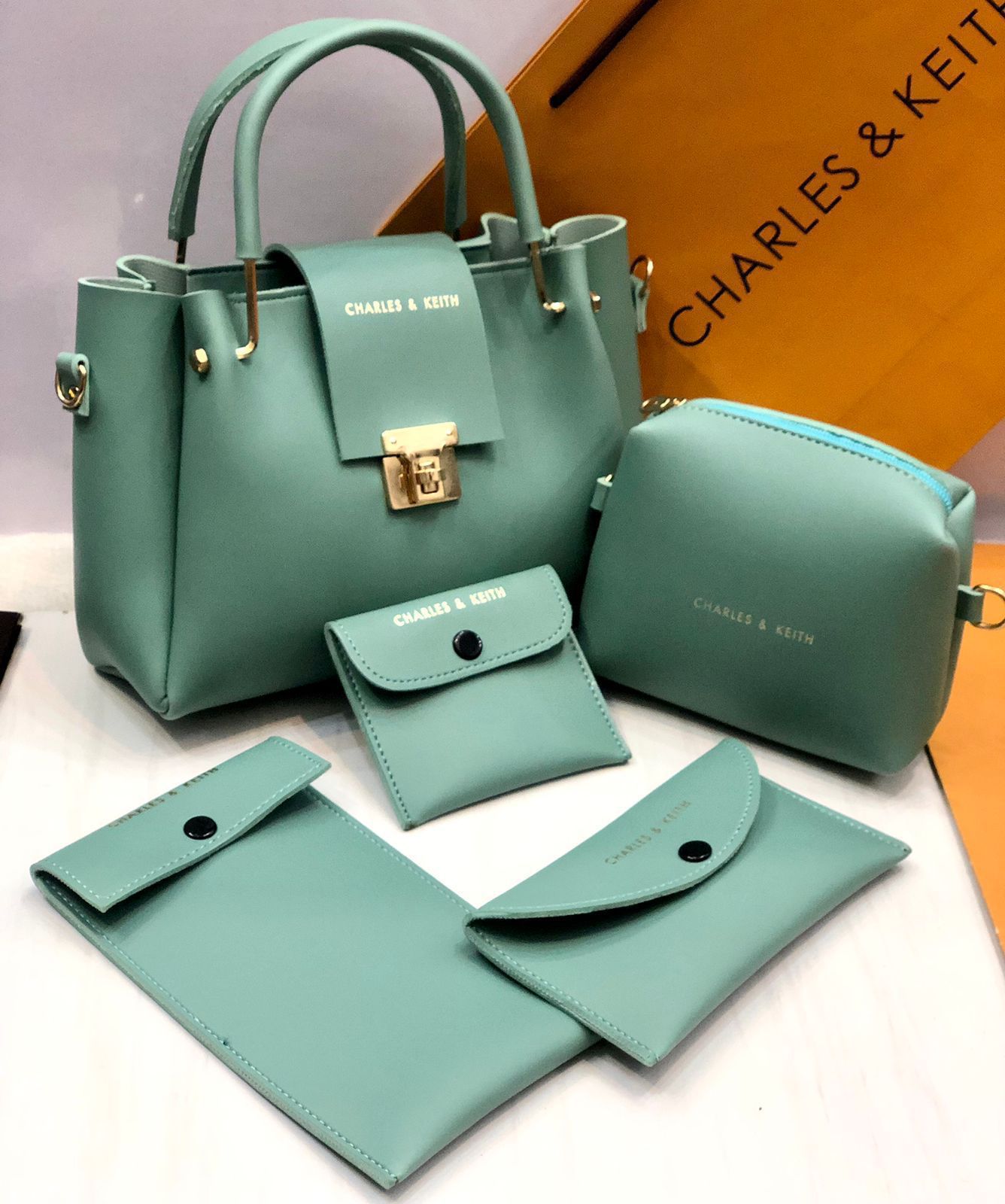 Charles & Keith 5 pcs beautiful handbag